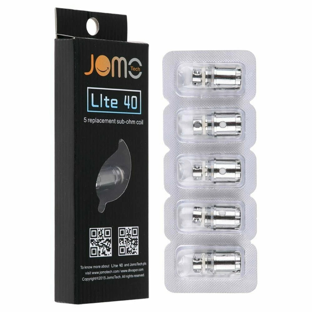 Genuine Jomo Tech Lite 40 / Lite 40S 5 X Replacement Sub-Ohm Coils TPD Complaint