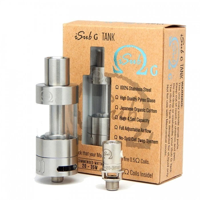 Innokin I SUB G Isub g tank GENUINE Atomzer TPD subohm isub g free 2 extra coil