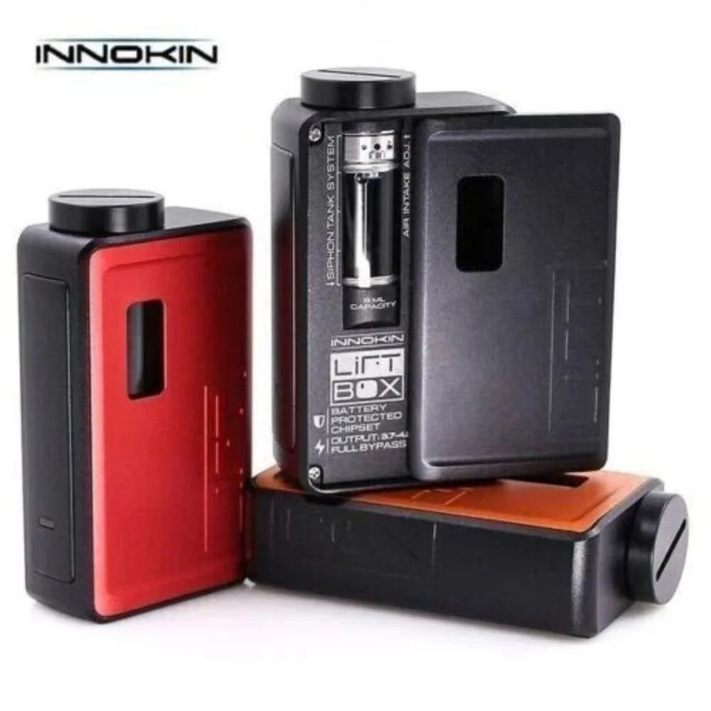 Innokin Liftbox Bastion Mod Auto Squonk vape e cig mod plus free cotton coils
