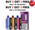 VAPORESSO DOJO BLAST 6000 Sikary 6000 Snowplus PREFILLED POD KIT 6k puffs offer