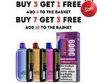 VAPORESSO DOJO BLAST 6000 Sikary 6000 Snowplus PREFILLED POD KIT 6k puffs offer