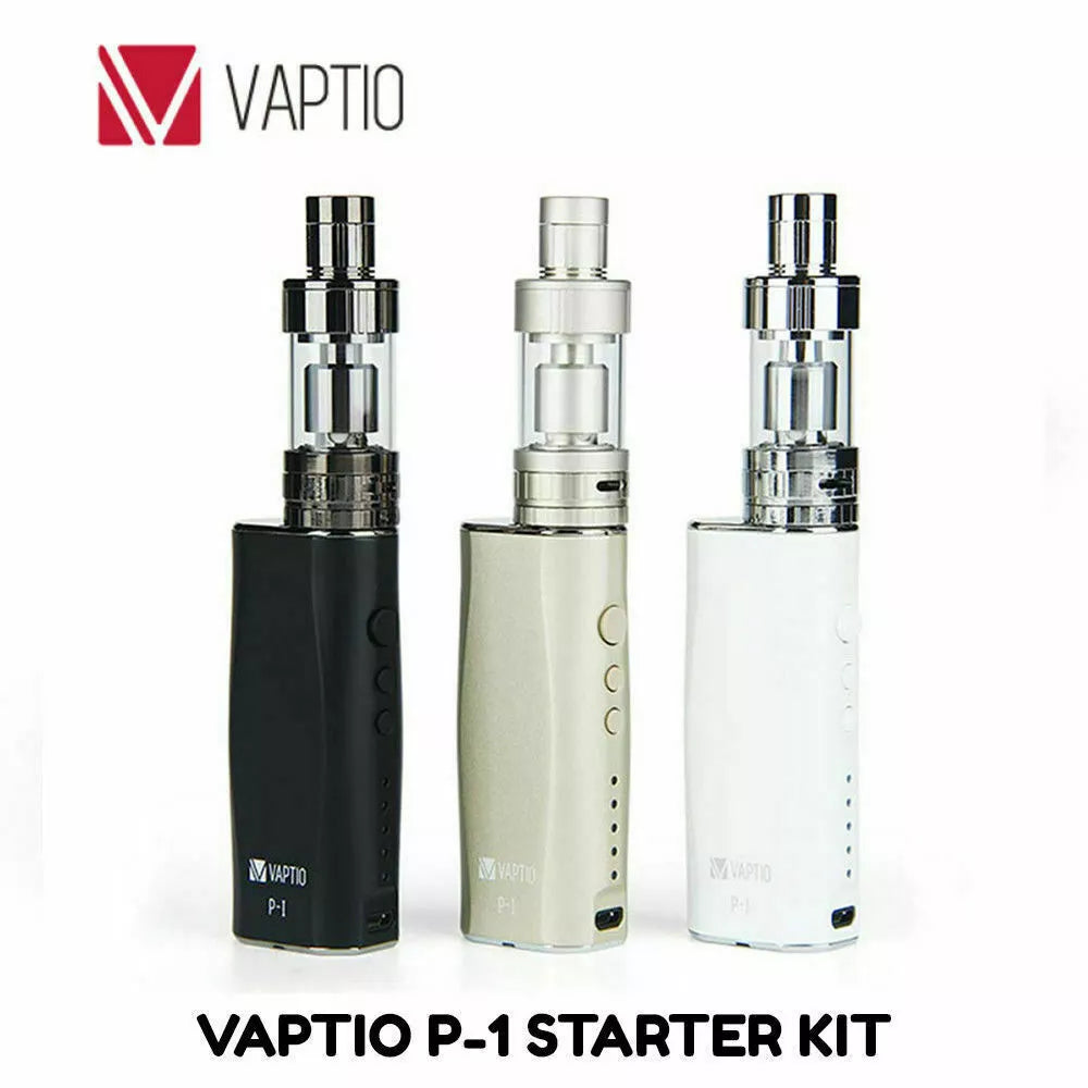 VAPTIO P-1 P1 50W 2100MAH BATTERY GENUINE VAPE MOD CIGARETTE KIT, ,tanks