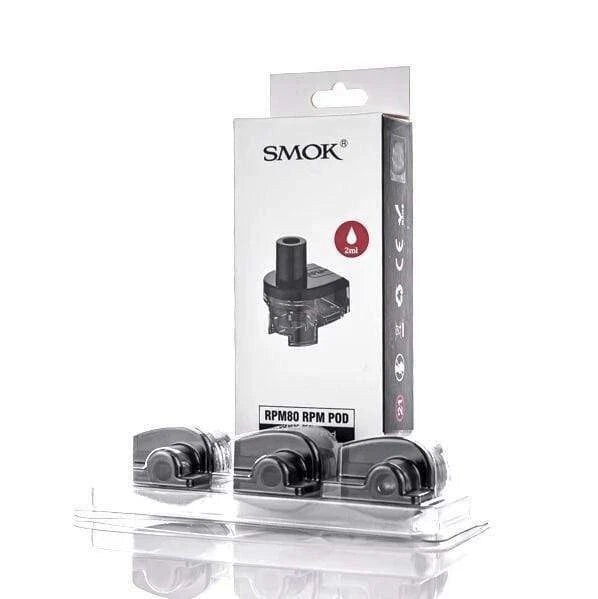 SMOK RPM80 RGC Replacement Pods Tank Cartridges 3PACK 2ml UK SELLER
