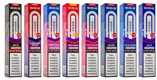 SKE Crystal 600 Prefilled Pods Replacement 20mg  not kit 10-PACK BOX
