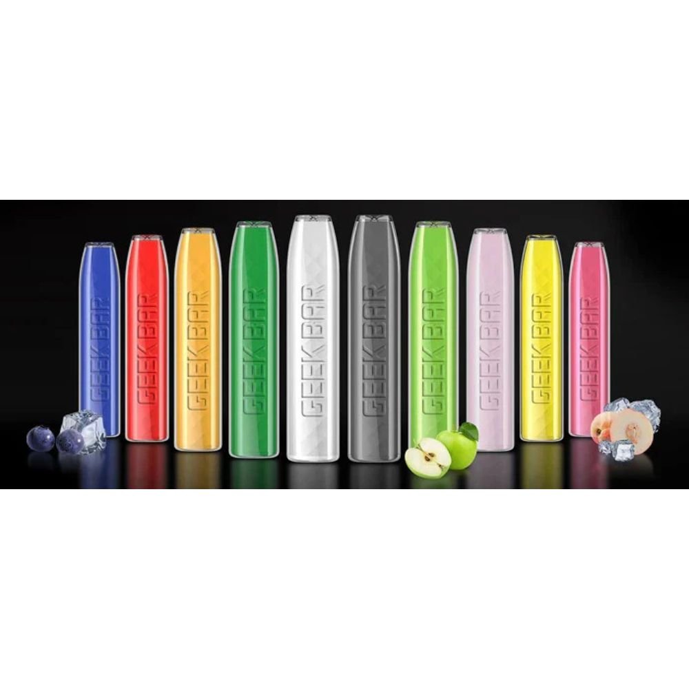10 x Geek Bar E Cig Pod Kit 20mg 575 puffs pack of 10 cheapest price