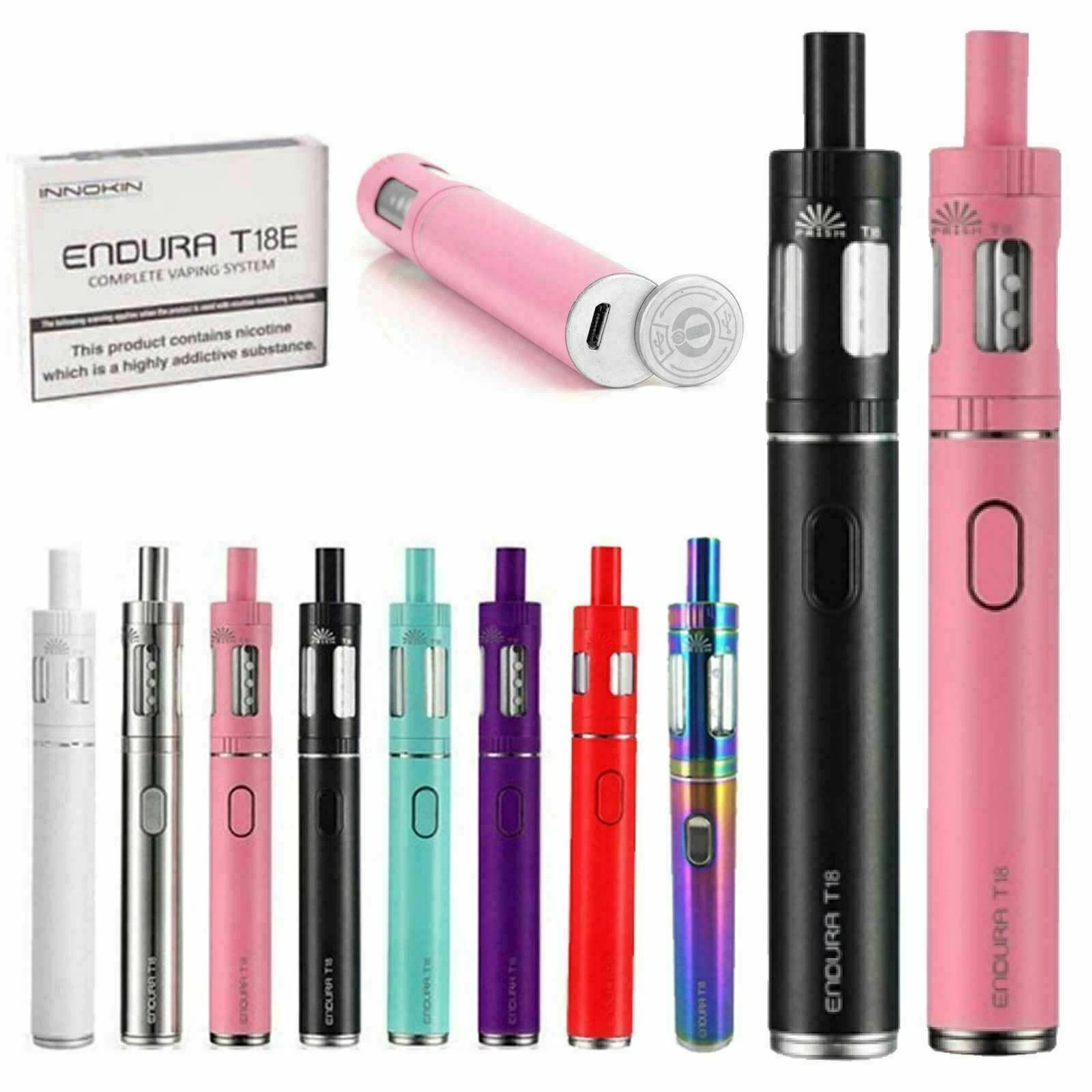 INNOKIN ENDURA T18E 1000mAh STARTER KIT | T18E | AUTHENTIC-FAST DISPATCH