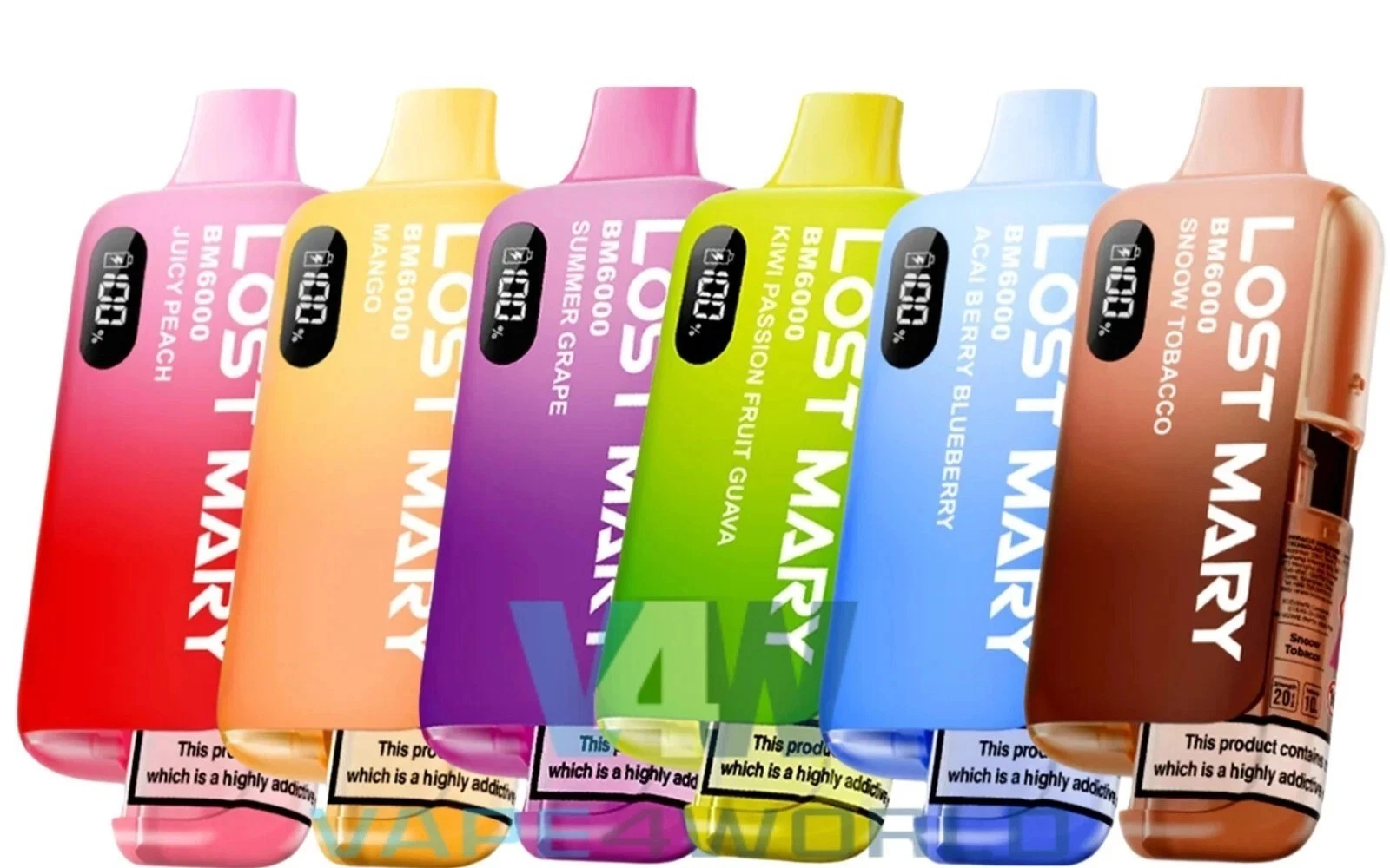 Lost Mary BM6000 Refill Vape Kit | Rechargeable & Refillable - Replaceable Pods